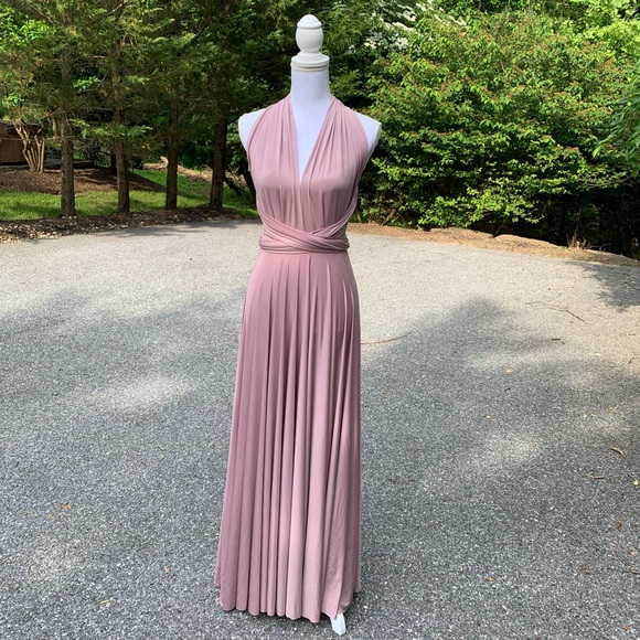 twobirds ginger convertible maxi dress